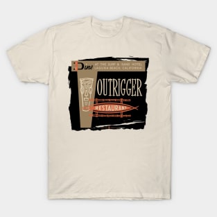 Vintage Outrigger Tiki Restaurant T-Shirt